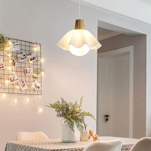 Abat-jour en verre fleur pour illuminer votre chambre et balcon cocon