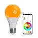 Produktbild Nanoleaf Essentials Glühbirne, Smarte RGBW E27 LED Lampe - Thread & Bluetooth 16 Mio. Farben LED Lampe, Musik und Bildschirm Sync, Funktioniert mit Google Home Apple, für Deko und Gaming
