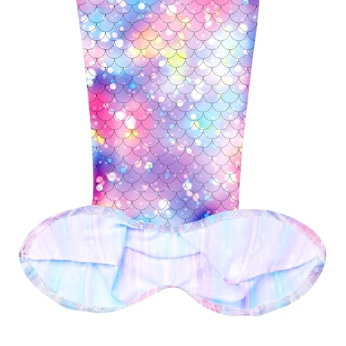 GALLDEALS Girls 3 Piece Swimsuit Bathing Suits Bikini with Cover Up Skirt 3 to 12 Years3