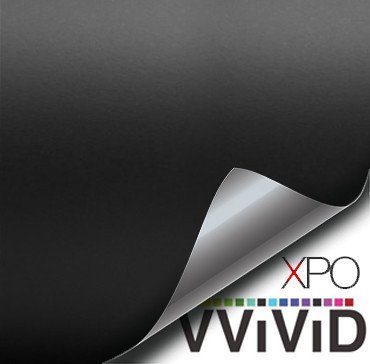 Image of VViViD Matte Black Vinyl Wrap Roll XPO Air-Release Technology (100ft x 5ft)