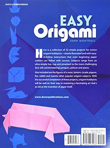 Easy Origami (Dover Origami Papercraft)Over 30 Simple Projects #TOP1