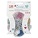 Produktbild Prym 390740 Love Druckknöpfe Jersey, 60 Stück | Ø 8 mm, 6 Farben | Rostfreier Messingverschluss für Baby- & Kinderkleidung, DIY-Nähprojekte | Farbsortiert in Aufbewahrungsbox