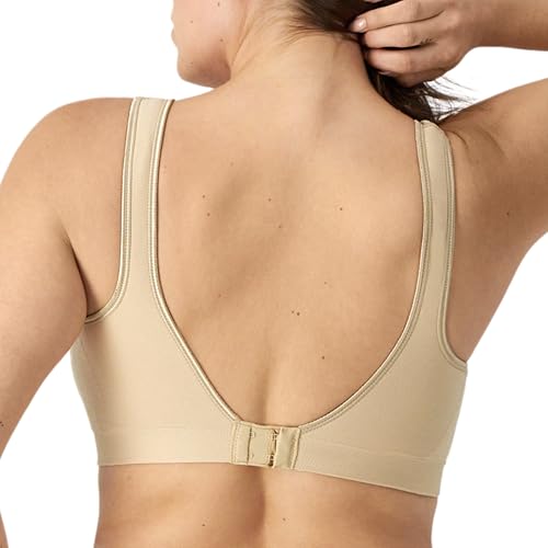 Bali Women's Wireless Bra, Comfort Revolution Seamless T-Shirt, Moisture-Wicking, ComfortFlex Fit3