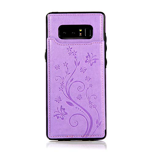 Coque Samsung Note 8 anti-choc : étui cuir évitant l'écran brisé