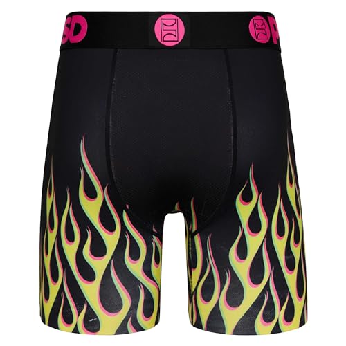 PSD Men's Verbiage Boxer Briefs - 7 Inch Inseam Breathable and Supportive Men's Underwear with Moisture-Wicking Fabric4