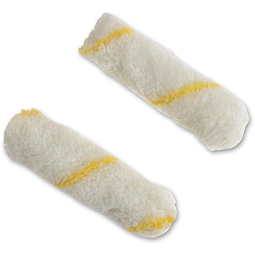 Stanley Medium Pile Silver Stripe Sleeve 100mm (4in) 2 Pack