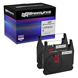 SPEEDYINKS Compatible Printer Ribbon Cartridge Replacement for IBM 1299845 (Black, 2-Pack) Compatible with IBM WheelWriter Lexmark Personal WheelWriter Lexmark WheelWriter