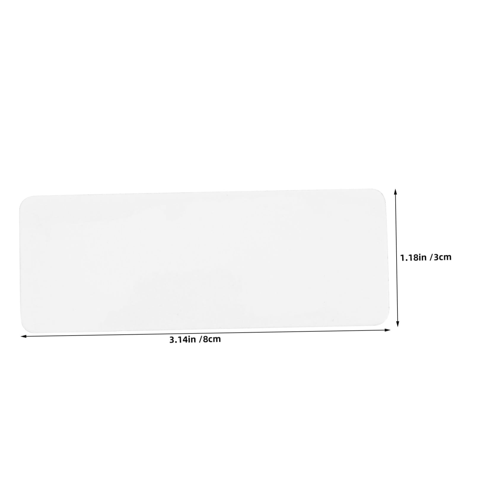 70 Stück Teiliges Magnetisches Whiteboard Trocken Abwischbaren Wiederverwendbaren Namensschildern Vielseitige Abnehmbare Magnetetiketten für Büro Schule und Meetings zur Einfachen