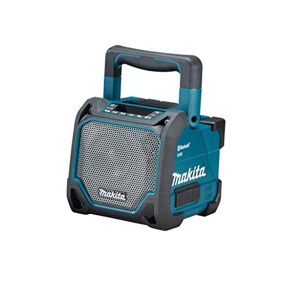 Makita DMR202 Bluetooth-Lautsprecher, 18 V, Schwarz, Blau