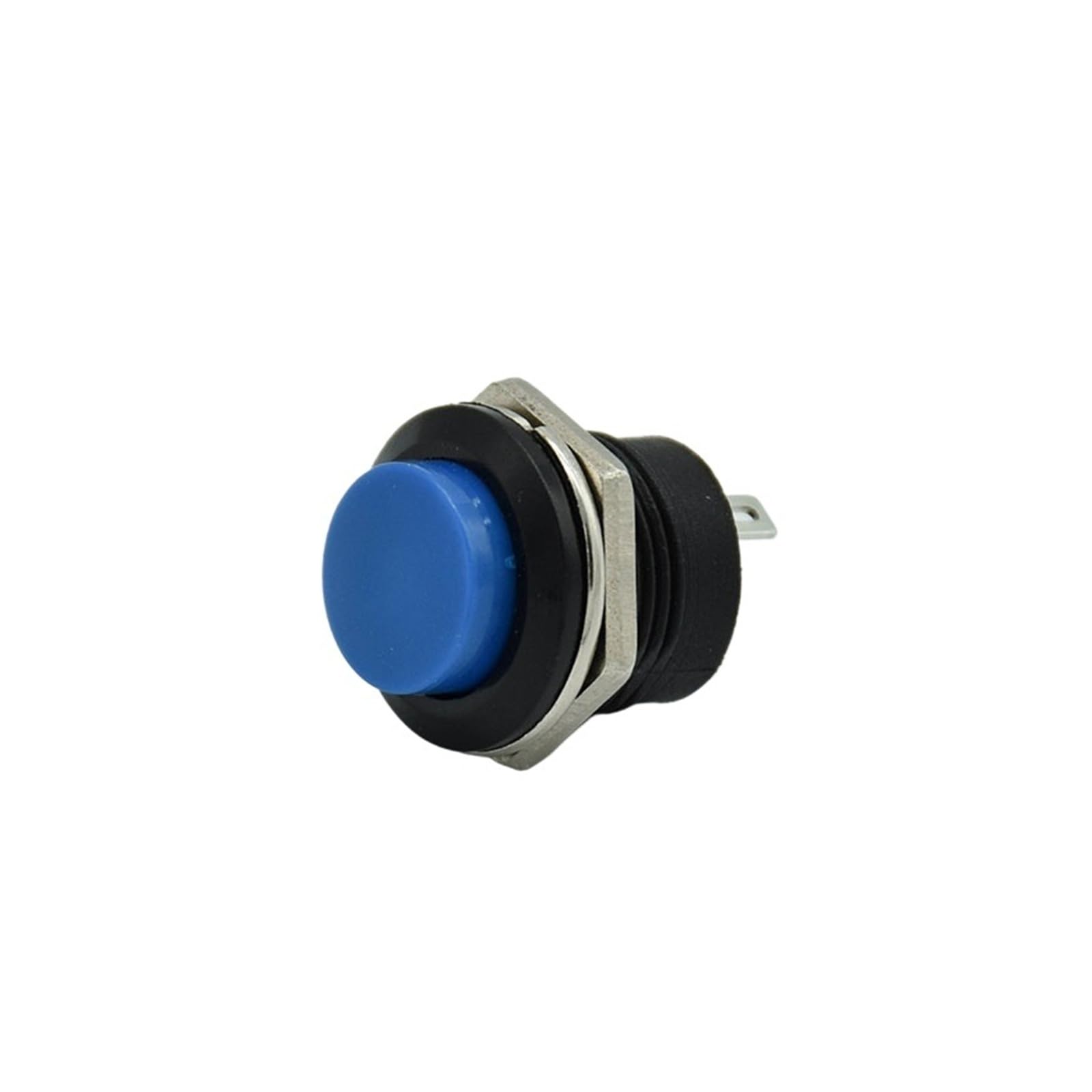 6pcs/lot 16mm Momentary Self Return Push Button Switch6A/125VAC 3A/250VAC Round Switch(Each Color 1pc)