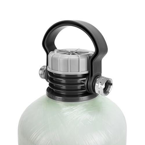 Image of Camco TastePURE XXL Camper /RV Water Filter - Prevents Bacteria Growth & Reduces Bad Taste, Odor & More - Features Long-Term Water Filtration w /GAC & KDF - Includes 4' RV Drinking Water Hose (40015)