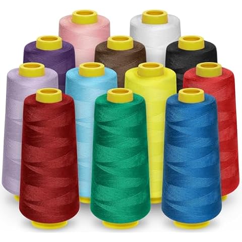 StiVerse 12 Colors Serger Thread Cover