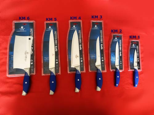 Küchenmesser, Mehrzweckmesser, Kochmesser, Koch Messer, Fleischmesser, Fischmesser, Stechmesser, Schlachtmesser, Ausbeinmesser, Küchenbeil, Hackmesser (KM 6) Cover