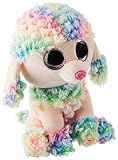 Ty Beanie Boo Rainbow Poodle Medium - 9