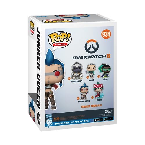 Funko Pop! Games: OverWatch 2- Junker Queen, Overwatch, Collectable Vinyl Figure, Gift Idea, Official Merchandise - Image 3