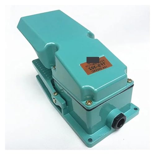 AC 250V 15A Antislip Metal Momentary Industrial Treadle Foot Pedal Switch TFS-302