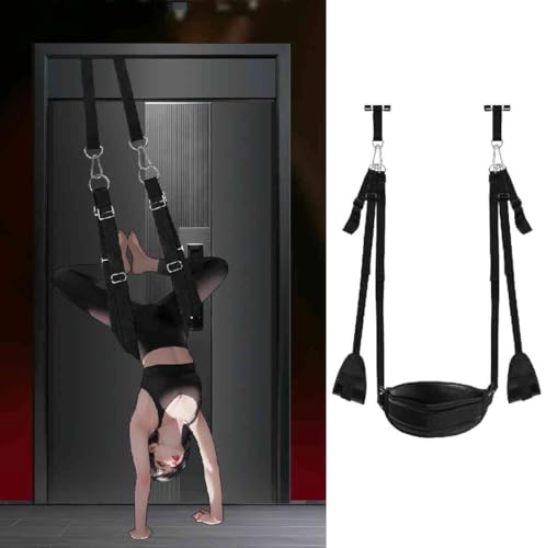 Hold to 300Lbs Over The Door Swing Sex Adult Swing for Couples Sex Frequent Flyer Door Swing Adult Door Swing for Couples Bedroom Sexy Accessories Furnitures Pure Romance Toys Sweatshirt