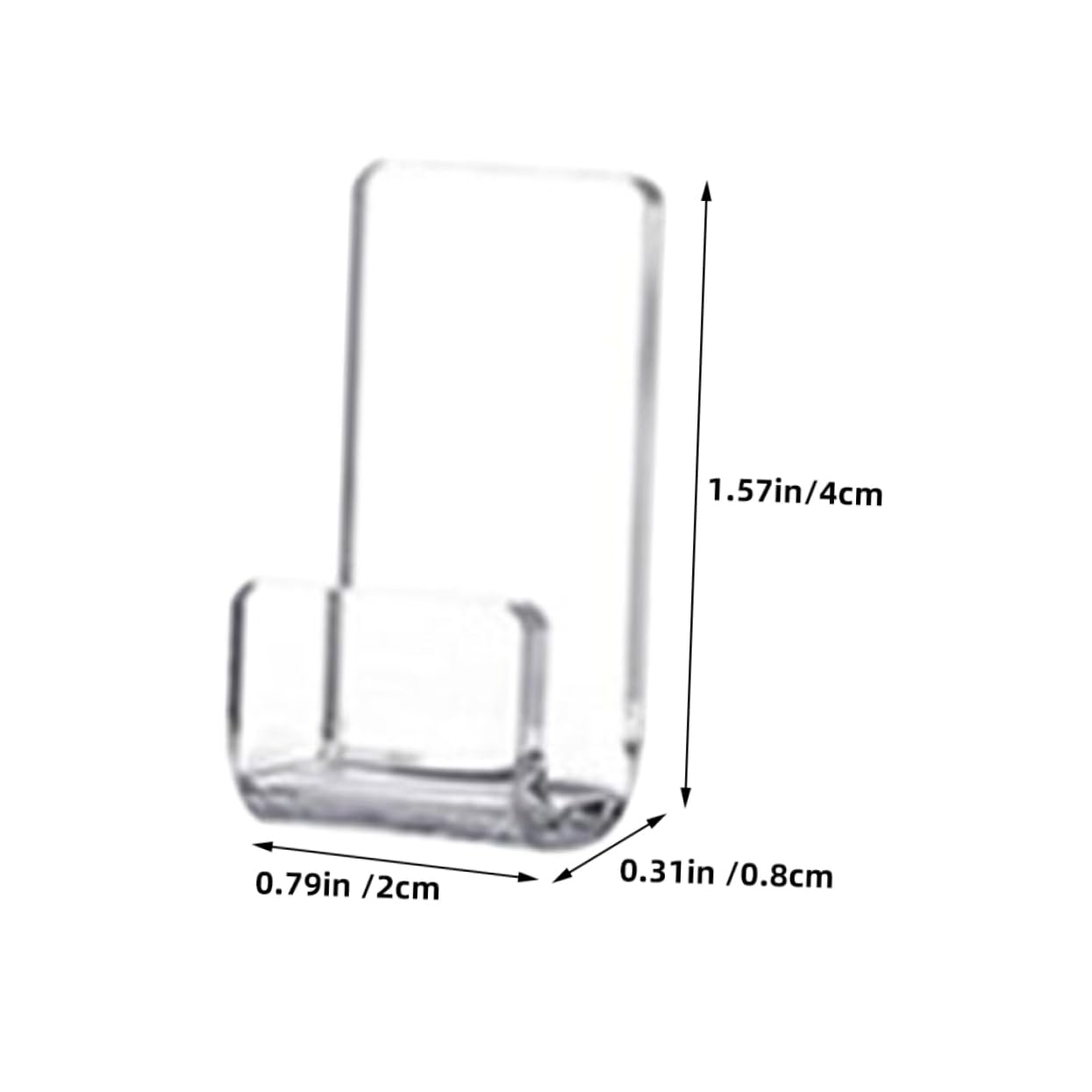 LIFKOME Vinyl Record Organizer Acrylic Wall Mount Rack 15pcs Record Display Holder for Cd Collection