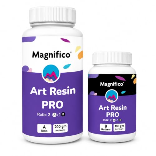 MAGNIFICO Art Resin Pro 2:1 Clear Epoxy Resin & Hardener Kit | 3 KG product image 8