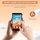 Android 14 MP3-Player, 4-Zoll-MP4-Musikplayer für Kinder mit Family Link, App Store, Spotify, YouTube, Libby, inklusive Speicherkarte und Ohrhörer