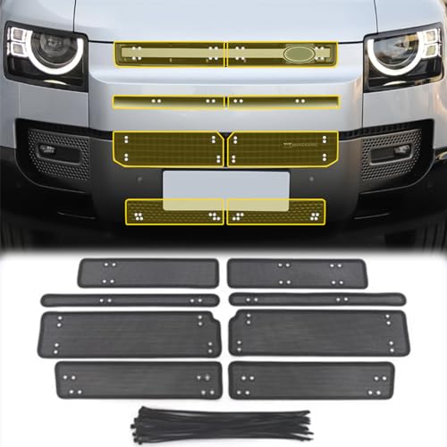 LAND ROVER DEFENDER フロントグリル 車のフロントグリル,クラシックなランドローバーディフェンダー90 110