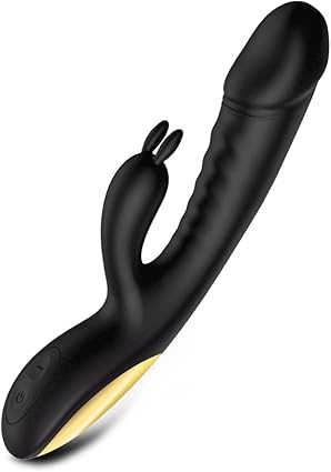 Vibrador De Conejo Para Mujeres, Estimuladores De Clítoris De Punto g Con 10 Vibraciones, Vibrador De Consolador Impermeable IPX7, Juguetes Sexuales Para Adultos Silenciosos Para Parejas De Mujeres
