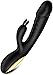 Vibrador De Conejo Para Mujeres, Estimuladores De Clítoris De Punto g Con 10 Vibraciones, Vibrador De Consolador Impermeable IPX7, Juguetes Sexuales Para Adultos Silenciosos Para Parejas De Mujeres