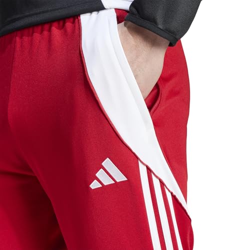 adidas Men's Tiro 24 Training Pants, Team Power Red/White, Large4