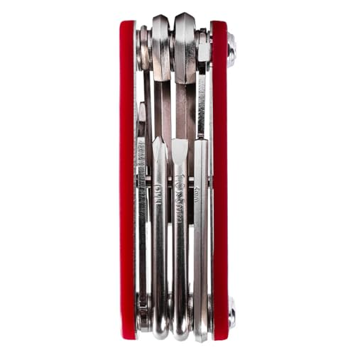 Kangnice 13 in 1 Multi-Function Bike Repair Tool Bike Foldable Repair Tool Portable Socket Wrench Portable Bike Essential Tool Portable Bike Epair Tools Professional Cycling ReMaintenance Tool