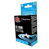 Compatible Cartouche d\'encre Noire Premium Compatible pour Epson T128 - T1281 - C13T12814011 Renard