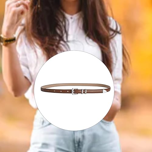Adjustable Pin Buckle Waist Belt PU Belt Hot Girl Women Waist Belt For Coat Skirts Jeans Decorative3