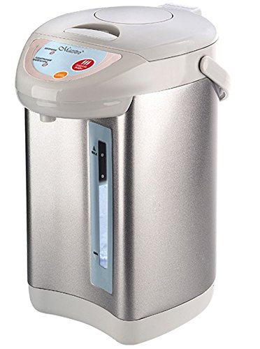 Potencia mopot Hervidor de agua térmica wasse Hervidor agua caliente Dispensador de 3,8 L 750 W Depósito de acero 3 posibilidades de agua Extracción