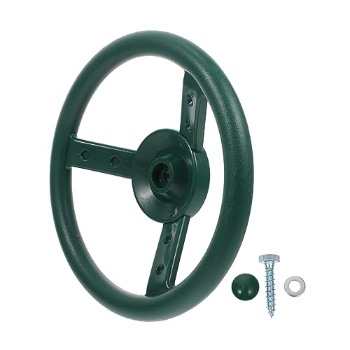 YARNOW Round Swing Disk Amusement Facility Accessory Outdoor Playground Swing Plate for Active Play Steering Wheel for Fun Learning Experience