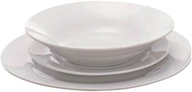 12-Piece Porcelain Day to Day Dining Set-By techtex