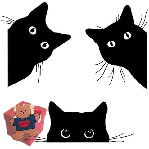 3Pcs Peeking Cats Cutting Dies for Card Making,Animals Cat Cutting Dies Cut Stencils for DIY Scrapbooking Photo Album Decorative Embossing Paper Dies for Card Making Templated+Cute Brooch Pin Cover