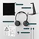 EPOS Impact 1061T ANC Stereo Bluetooth Headset Teams Zertifiziert mit Active Noice Cancelling (ANC) inkl. kontaktlose Ladestation