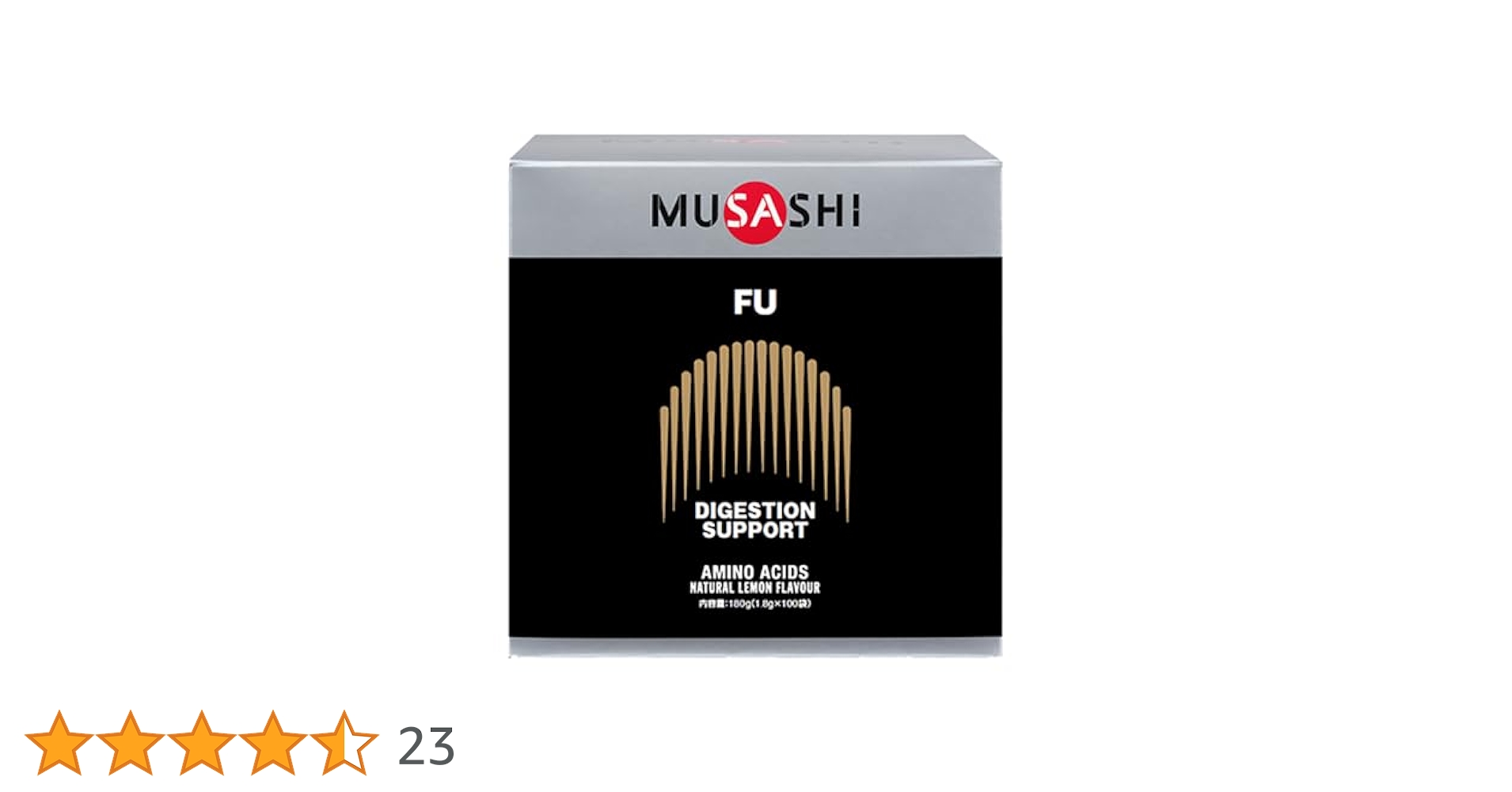 Amazon | MUSASHI(ムサシ) FU(フー)スティック100本入り