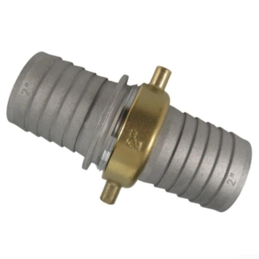 Conector Manguera Aluminio con 4 Abrazaderas Antióxido(1.5inch)