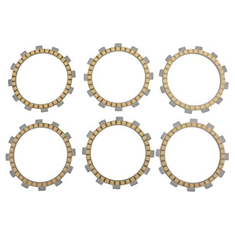 Bruce & Shark Clutch Friction Plate Kit Set Fit for Yamaha YFM250R/RX TT250R/RL TTR250 RH/RL XT250 Cover