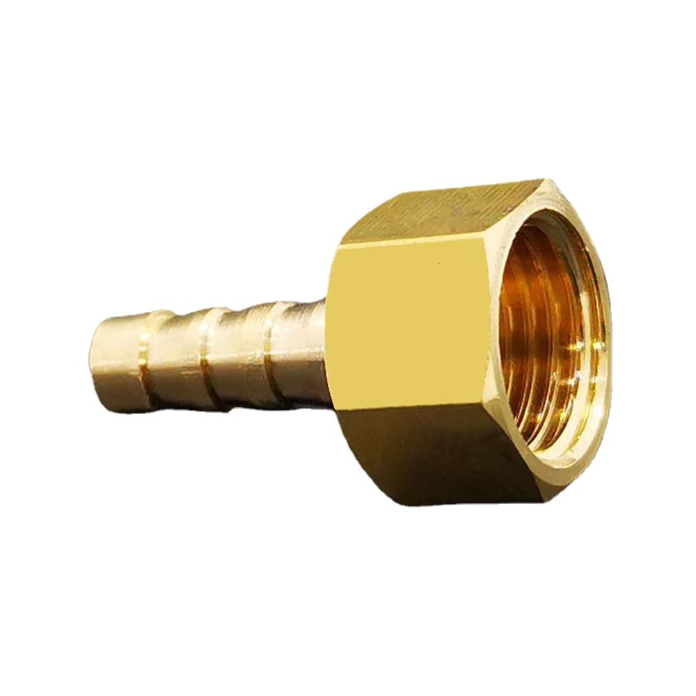 Złącze rurowe. 1 szt. 1/8" 1/4" 3/8" 1/2" NPT żeński X 3/16" 5/16" calowy króciec do węża mosiężny(1l4 Npt to 5l16 Inch)
