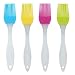 Foreasy Pastry Brush Grill Brush Basting Brush Food Grade Silicon Body Safe Set of 4