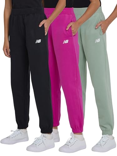 Pantalons de jogging en polaire pour fille New Balance : finis les survêtements froids et inconfortables