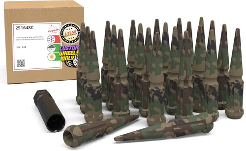 Tuercas M14 x 1.5 de metal para llantas de camionetas GMC 1500 y RAM de rosca de 14x1.5