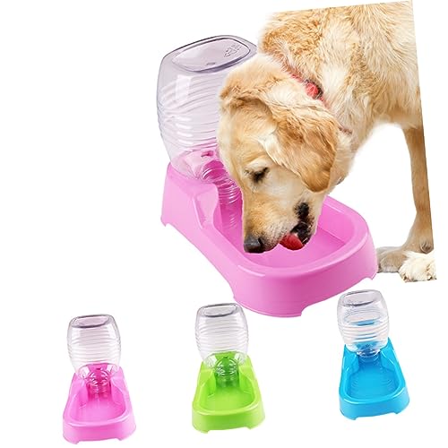 Milisten distributeur eau pour chien chiot vert 3 pièces - 4