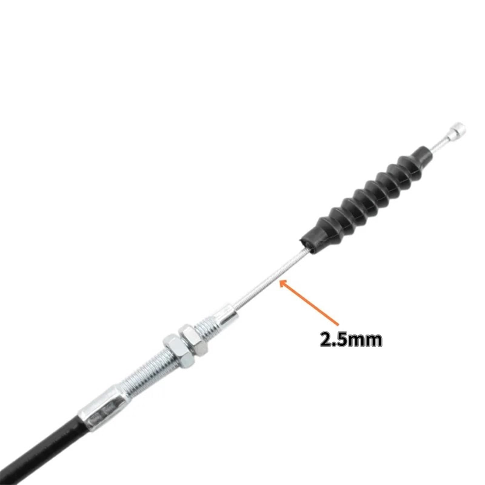 Cable de embrague de motocicleta de 13,5 cm de longitud de 80 cm a 300 cm para moto de barro Pit Bike AT de 50 cc, 70 cc, 90 cc, 110 cc, 125 cc, 150 cc, 200 cc, 250 cc, 250 cc
