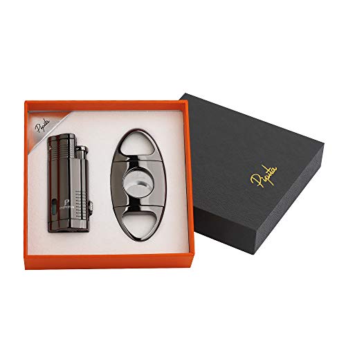 Set de Encendedor y Cortador para Cigarros PIPITA 2 Piezas miniatura 2