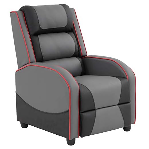FDW Recliner Chair Gaming Recliner Gaming Chairs for Adults Video Game Chairs for Living Room Couch Gamer Chair Reclining Home Theater Seating Movie Single Sofa Furniture Comfortable