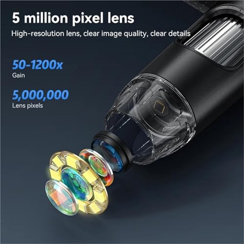 Microscope numérique 5 MP pour réparer les circuits imprimés sans fatigue oculaire