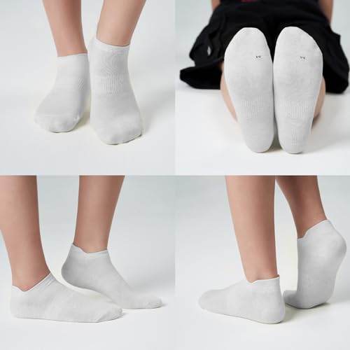 Image of ATBITER Ankle Socks Womens and Men Thin Athletic Running Low Cut No Show Socks With Heel Tab 6-12 Pairs