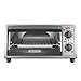 Amazon.com: BLACK+DECKER 4-Slice Countertop Toaster Oven, Stainless ...